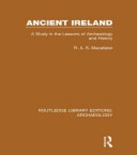 cover of the book Ancient Ireland: A Study in the Lessons of Archaeology and History