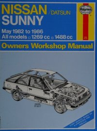 cover of the book Haynes Nissan/Datsun Sunny 1982 to 1986 Owners Workshop Manual