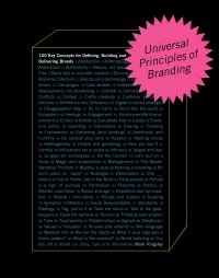 cover of the book Universal Principles of Branding: 100 Key Concepts for Defining, Building, and Delivering Brands (Volume 6) (Rockport Universal, 6)