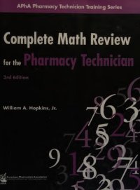 cover of the book Complete Math Review for the Pharmacy Technician