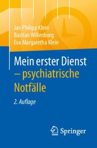 cover of the book Mein erster Dienst - psychiatrische Notfälle