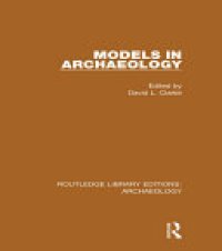 cover of the book Models in Archaeology