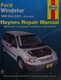 cover of the book Haynes Ford Windstar Automotive Repair Manual