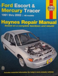 cover of the book Haynes Ford Escort & Mercury Tracer Automotive Repair Manual