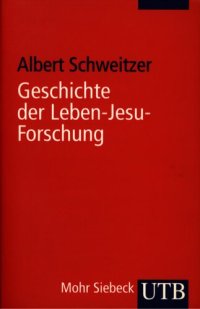 cover of the book Geschichte der Leben-Jesu-Forschung