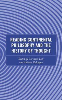 cover of the book Reading Continental Philosophy and the History of Thought