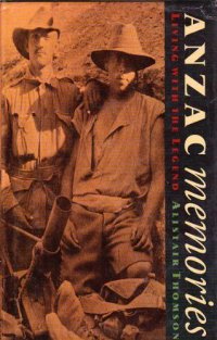 cover of the book Anzac Memories: Living with the Legend