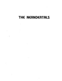 cover of the book The Neandertals: Changing the Image of Mankind