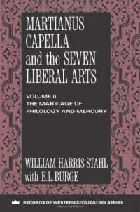 cover of the book Martianus Capella and the seven liberal arts, Vol. 2