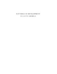 cover of the book Patterns of Development in Latin America: Poverty, Repression, and Economic Strategy