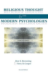 cover of the book Religious Thought and the Modern Psychologies