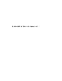 cover of the book Conversion in American Philosophy: Exploring the Practice of Transformation