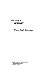 cover of the book The study of history