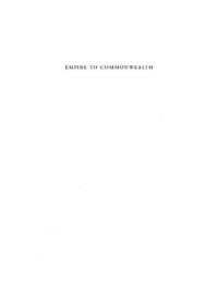 cover of the book Empire to commonwealth: consequences of monotheism in late antiquity