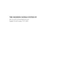 cover of the book The modern world-system, Vol. 3