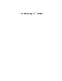 cover of the book The Memory of Tiresias: Intertextuality and Film