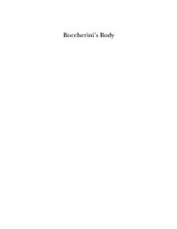 cover of the book Boccherini's Body: An Essay in Carnal Musicology