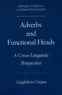 cover of the book Adverbs and Functional Heads: A Cross-Linguistic Perspective