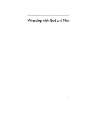 cover of the book Wrestling with God and Men: Homosexuality in the Jewish Tradition