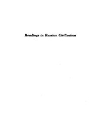 cover of the book Readings in Russian Civilization