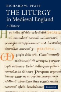 cover of the book The liturgy in medieval England: a history