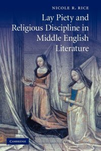 cover of the book Lay piety and religious discipline in Middle English literature