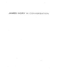 cover of the book James Ivory in Conversation: How Merchant Ivory Makes Its Movies