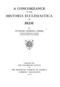 cover of the book A concordance to the Historia ecclesiastica of Bede