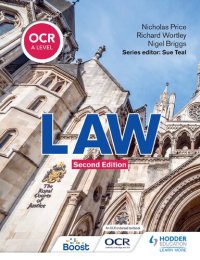 cover of the book OCR A Level Law