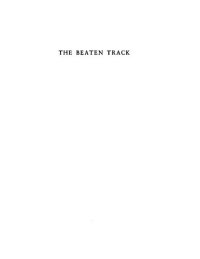 cover of the book The beaten track: European tourism, literature, and the ways to culture, 1800-1918