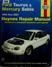 cover of the book Haynes Ford Taurus & Mercury Sable Automotive Repair Manual