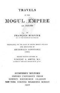 cover of the book Travels in the Mogul empire A.D. 1656-1668