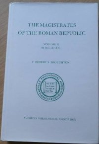 cover of the book The magistrates of the Roman Republic, Vol. 2