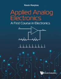 cover of the book Applied Analog Electronics. A First Course in Electronics