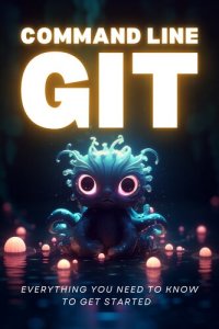 cover of the book Command Line Git : Everything you need to know to get started: Illustrated guide to Git with useful mental models and exercises