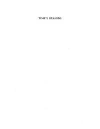 cover of the book Time's reasons: philosophies of history old and new