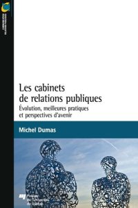 cover of the book Les cabinets de relations publiques