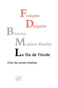 cover of the book La fin de l'école