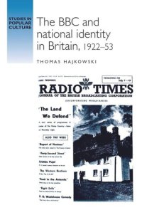 cover of the book The BBC and national identity in Britain, 1922–53