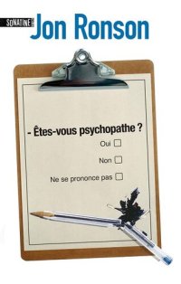 cover of the book Etes-vous psychopathe ?