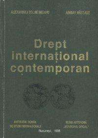 cover of the book Drept international contemporan