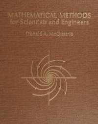 cover of the book Mathematical Methods for Scientists and Engineers