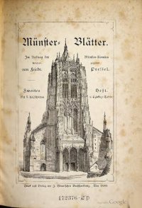 cover of the book Münster-Blätter