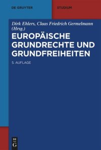 cover of the book Europäische Grundrechte und Grundfreiheiten