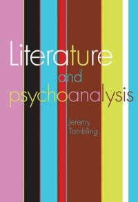 cover of the book Literature and psychoanalysis