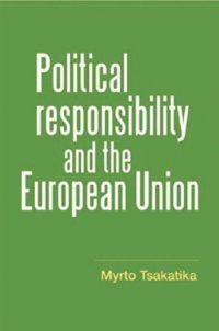 cover of the book Political responsibility and the European Union