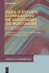 cover of the book Para o estudo comparativo de variedades do Português: Questões teórico-metodológicas e análises de dados