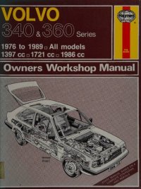 cover of the book Haynes Volvo 340 & 360 Series Owners Workshop Manual