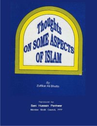 cover of the book Thoughts on Some Aspects of Islam