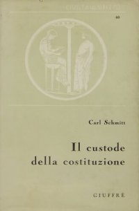 cover of the book Il custode della Costituzione